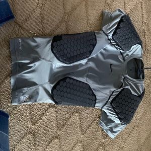 COPY - Nike Combat Football Shirt, Adult Small, grey, EUC